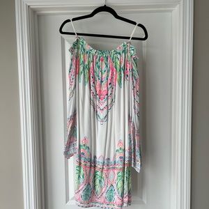 Lilly Pulitzer Women’s Large Off The Shoulder Dress